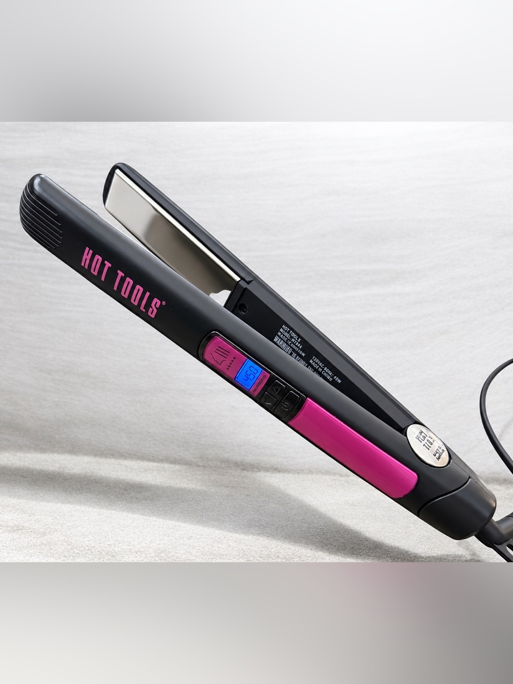 Hot Tools Professional Flat Iron - Digital Temperature Control